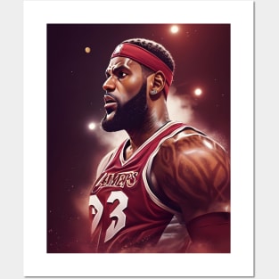 THE KING LEBRON Posters and Art